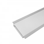 PERFIL AL 6412 EMBUTIR BRANCO 2M