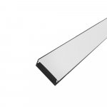 PERFIL AL 5020 SOBREPOR PRETO 3M