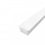 PERFIL DE SILICONE 2714 EMBUTIR BRANCO - METRO