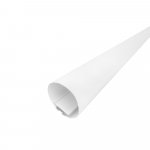PERFIL AL D60 TUBULAR BRANCO 3M