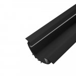PERFIL AL 10150 EMBUTIR PRETO 2M