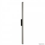 ARANDELA 1920D PRETA 40CM 1X120L 127V IP65 3,6W 320LU 3000K