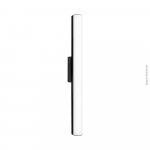 ARANDELA 4542 PRETA 40CM 2X120L 127V IP65 7,2W 640LU 3000K
