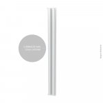 ARANDELA 5017I BRANCA 40CM 2X120L 127V IP65 7,2W 640LU 3000K
