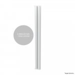 ARANDELA 5017I-WH 120CM 2X120L 220V IP65 22W 2300LU 3000K