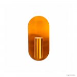 ARANDELA BULB DOURADA 1 SOQUETE