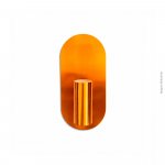 ARANDELA BULB DOURADA 1 SOQUETE