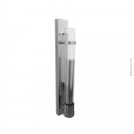 ARANDELA CANDLE CROMADA 1 SOQUETE