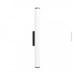 ARANDELA D30 PRETA 40CM 1X120L 127V IP65 3,6W 320LU 3000K