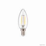 LAMPADA VELA LED 127V BOCAL E14 2700K