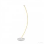 LUMINÁRIA DE PISO ARCO BRANCA COM 2 LED 3000K