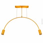 PENDENTE ARCO DOURADO 2 SOQUETES E27