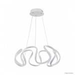 PENDENTE CURVAS BRANCO LED 3000K 90W