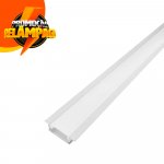 PERFIL AL 2407 EMBUTIR BRANCO 2M (SP)