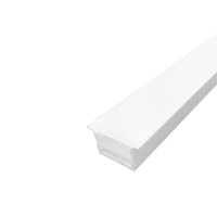 PERFIL DE SILICONE 2714 EMBUTIR BRANCO - METRO