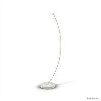LUMINÁRIA DE PISO ARCO BRANCA COM 1 LED 3000K