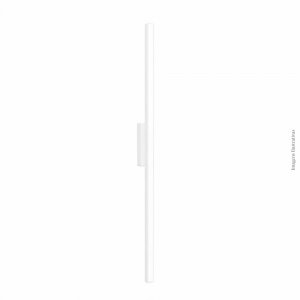 ARANDELA 1515D BRANCA 40CM 1X120L 220V IP65 3,6W 320LU 3000K