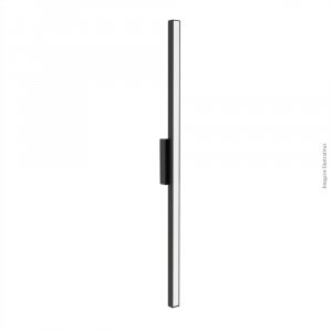 ARANDELA 2525D PRETA 40CM 1X120L 220V IP65 3,6W 320LU 3000K