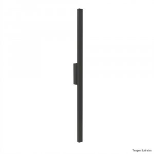 ARANDELA 2525I PRETA 60CM 1X120L 220V IP65 6W 560LU 3000K