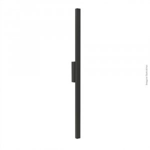 ARANDELA 2525I PRETA 40CM 1X120L 220V IP65 3,6W 320LU 3000K