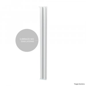 ARANDELA 5017I BRANCA 40CM 2X120L 220V IP65 7,2W 640LU 3000K