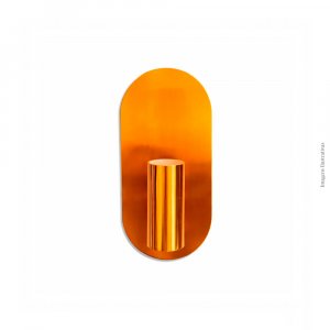 ARANDELA BULB DOURADA 1 SOQUETE