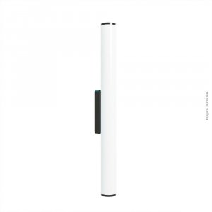 ARANDELA D30 PRETA 40CM 1X120L 220V IP65 3,6W 320LU 3000K