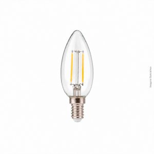 LAMPADA VELA LED 127V BOCAL E14 2700K