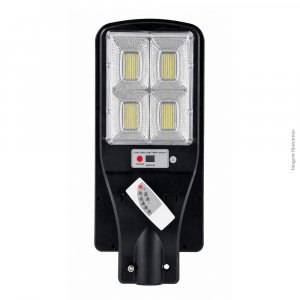 LUMINÁRIA SOLAR 480 LEDS 4 FOCOS IP67 10W