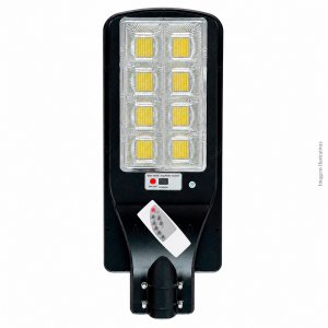 LUMINÁRIA SOLAR 720 LEDS 8 FOCOS IP67 15W