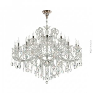 LUSTRE MARIA TERESA TRANSPARENTE 28 SOQUETES