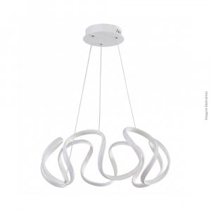 PENDENTE CURVAS BRANCO LED 3000K 90W