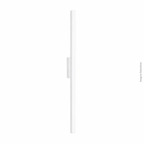 ARANDELA 2020D BRANCA 40CM 1X120L 220V IP65 3,6W 320LU 3000K