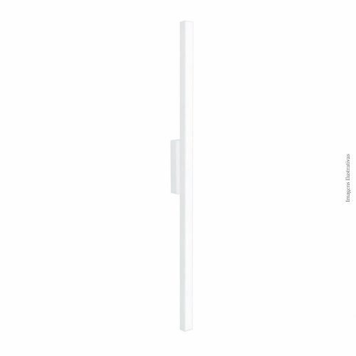 ARANDELA 2525D BRANCA 40CM 1X120L 220V IP65 3,6W 320LU 3000K