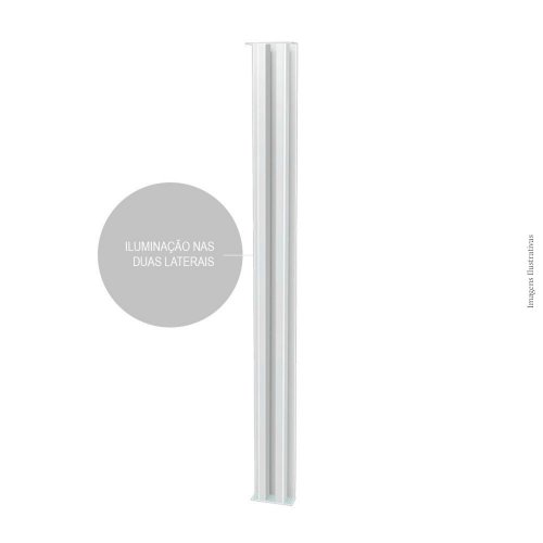 ARANDELA 5017I BRANCA 40CM 2X120L 127V IP65 7,2W 640LU 3000K