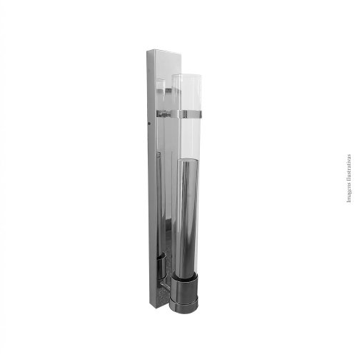 ARANDELA CANDLE CROMADA 1 SOQUETE